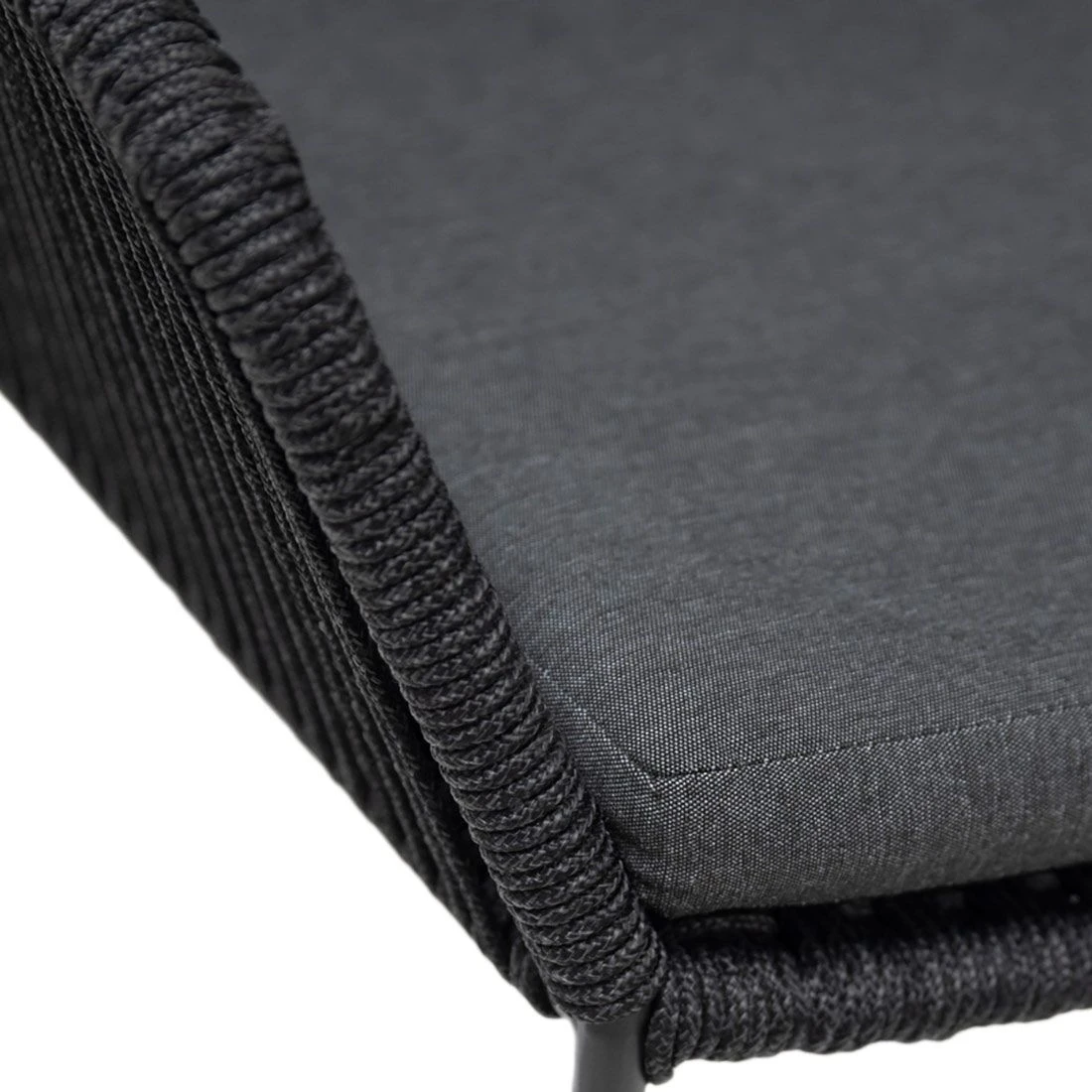 4Seasons Accor Gartensessel Edelstahl/Rope Inkl. Kissen Anthrazit 8 4Seasons Accor Gartensessel Edelstahl/Rope Inkl. Kissen Anthrazit - Image 8