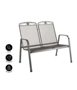 MWH Metall-Bank Savoy, 2-Sitzer -Gartenmöbel Verkauf 5312871 WE IG 001 MetallBankSavoy2Sitzer