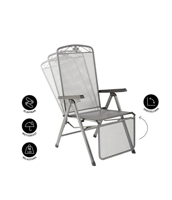 MWH Metall-Relaxsessel Savoy 4 MWH Metall-Relaxsessel Savoy - Image 4