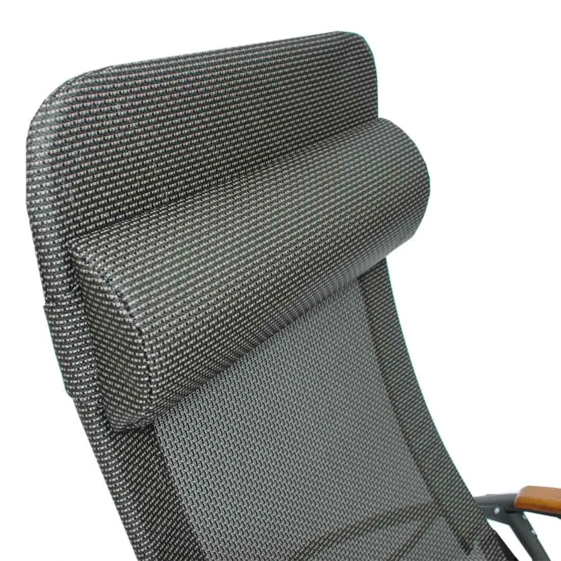 Sungörl Phönix DV Bäderliege Stahl/Textilene/Eschenholz Anthrazit/Grau 4 Sungörl Phönix DV Bäderliege Stahl/Textilene/Eschenholz Anthrazit/Grau - Image 4