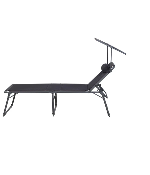 Siena Garden Campingliege Premium, Anthrazit, Ca. B69/H43/T200 Cm 2 Siena Garden Campingliege Premium, Anthrazit, Ca. B69/H43/T200 Cm - Image 2