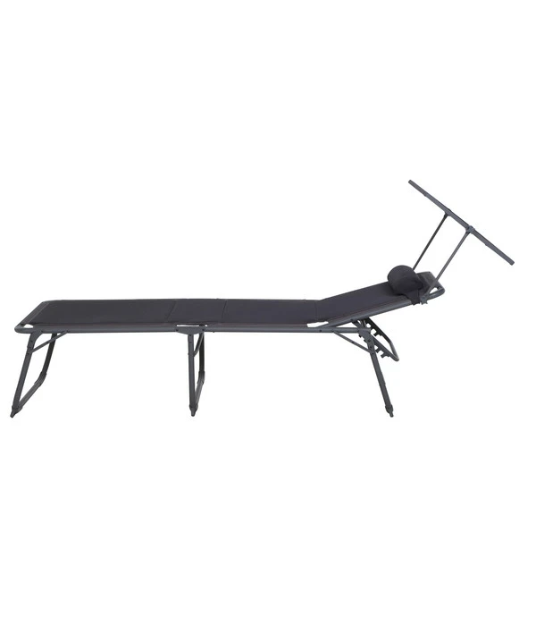 Siena Garden Campingliege Premium, Anthrazit, Ca. B69/H43/T200 Cm 4 Siena Garden Campingliege Premium, Anthrazit, Ca. B69/H43/T200 Cm - Image 4