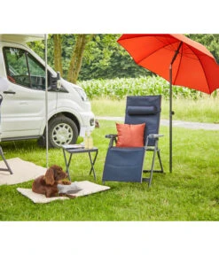 Siena Garden Camping Relaxstuhl Premium, Blau -Gartenmöbel Verkauf 6603070 WE MO 001 SienaGardenCampingRelaxstuhLPremiumBlau