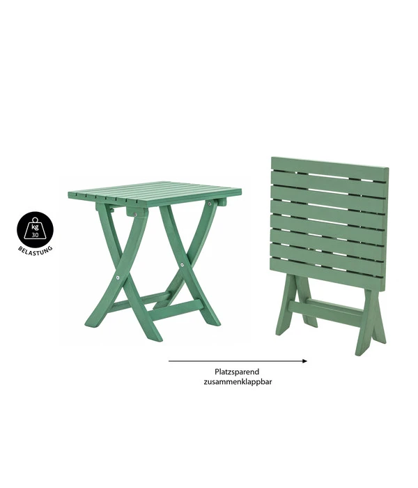 Dehner Klapphocker Stavanger, Ca. B45/H45/T42,6 Cm 10 Dehner Klapphocker Stavanger, Ca. B45/H45/T42,6 Cm - Image 10