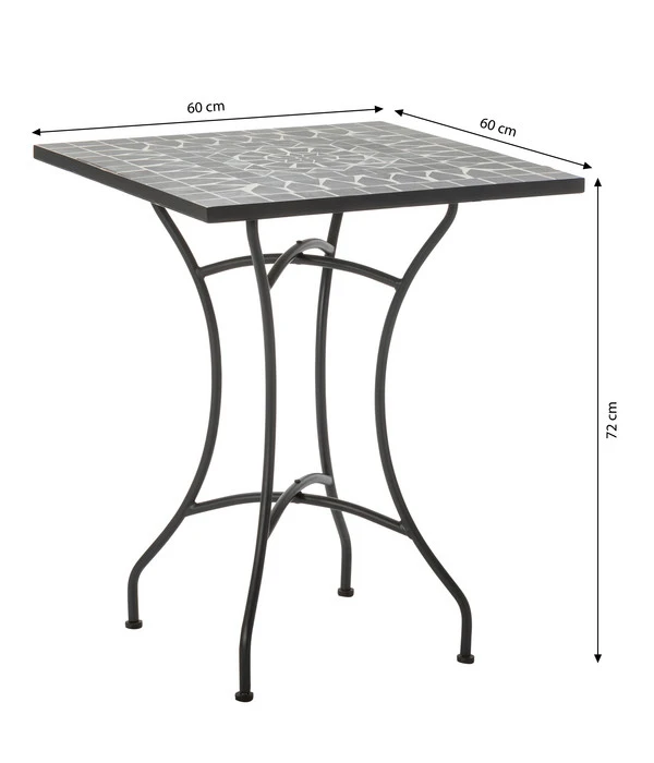 Dehner Mosaiktisch Madeleine, Eckig 7 Dehner Mosaiktisch Madeleine, Eckig - Image 7