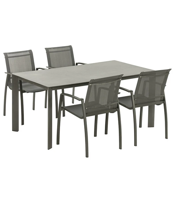 Dehner Gartentisch Nancy, Ca. B160/H75/T90 Cm 2 Dehner Gartentisch Nancy, Ca. B160/H75/T90 Cm - Image 2