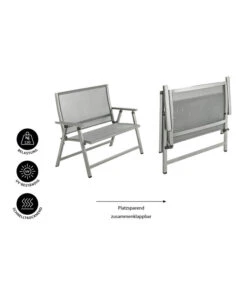 Dehner Klappbank Chicago, 2-Sitzer -Gartenmöbel Verkauf 6701783 WE IG 001 KLAPPBANKCHICAGO