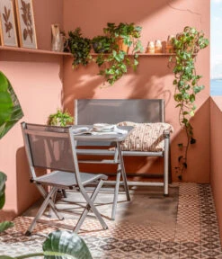 Dehner Klappbank Chicago, 2-Sitzer -Gartenmöbel Verkauf 6701783 WE MO 001 BalkongruppeChicago