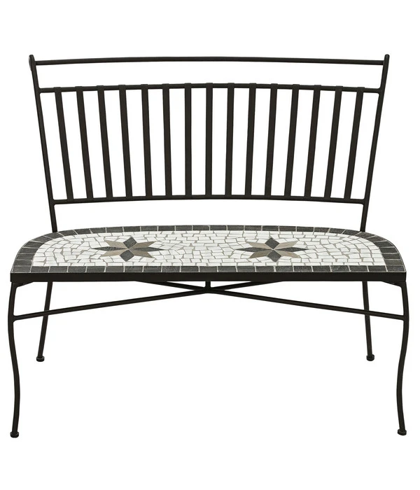 Dehner Mosaikbank Diana, 2-Sitzer 2 Dehner Mosaikbank Diana, 2-Sitzer - Image 2