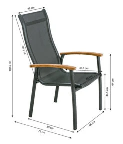 Dehner Stapelstuhl Chicago Wood -Gartenmöbel Verkauf 6701866 WE BG 001 StapelstuhlChicagoWoodNEU