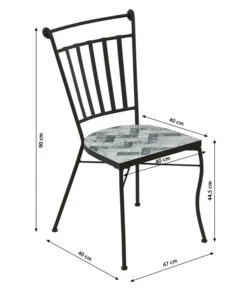 Dehner Mosaikstuhl Letizia 11 Dehner Mosaikstuhl Letizia -Gartenmöbel Verkauf 6702070 WE BG 001 DehnerMosaikStuhlLetiziaNeu