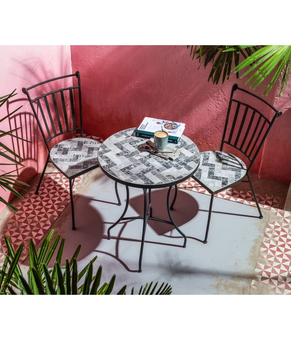 Dehner Mosaikstuhl Letizia 3 Dehner Mosaikstuhl Letizia - Image 3