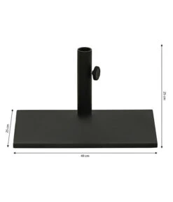 Dehner Balkonschirmständer, 20 Kg -Gartenmöbel Verkauf 6703573 WE BG 001 Balkonschirmstaender