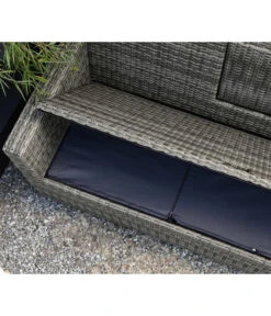 Dehner Flecht-Truhenbank Föhr, 3-Sitzer 20 Dehner Flecht-Truhenbank Föhr, 3-Sitzer -Gartenmöbel Verkauf 6704795 WE DE 002 TruhenbankFoehrNeu