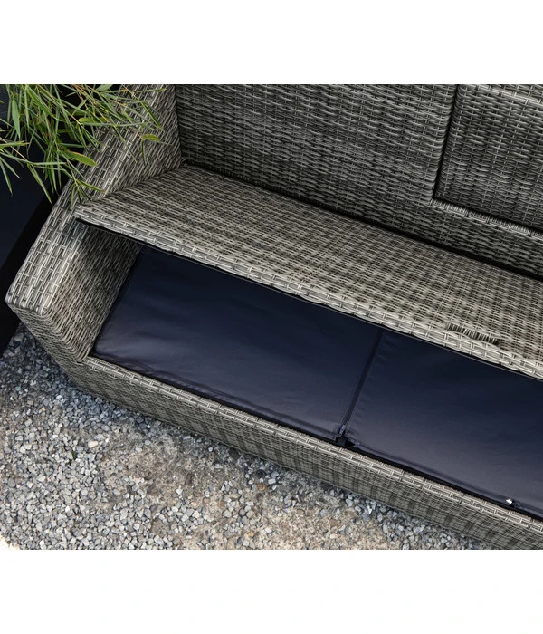 Dehner Flecht-Truhenbank Föhr, 3-Sitzer 10 Dehner Flecht-Truhenbank Föhr, 3-Sitzer - Image 10