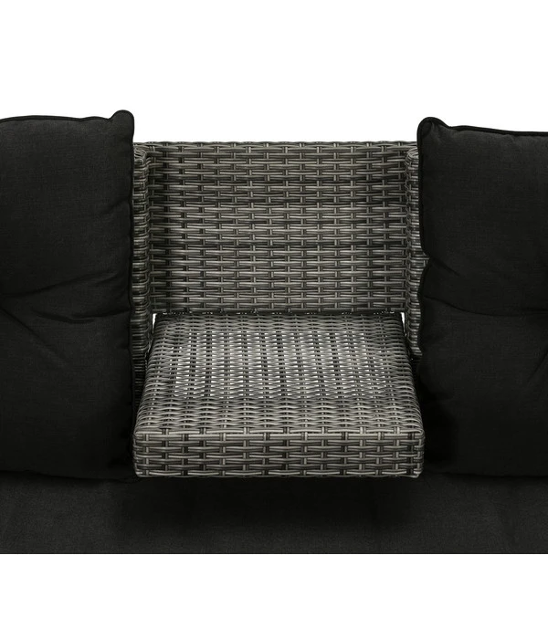 Dehner Flecht-Truhenbank Föhr, 3-Sitzer 11 Dehner Flecht-Truhenbank Föhr, 3-Sitzer - Image 11