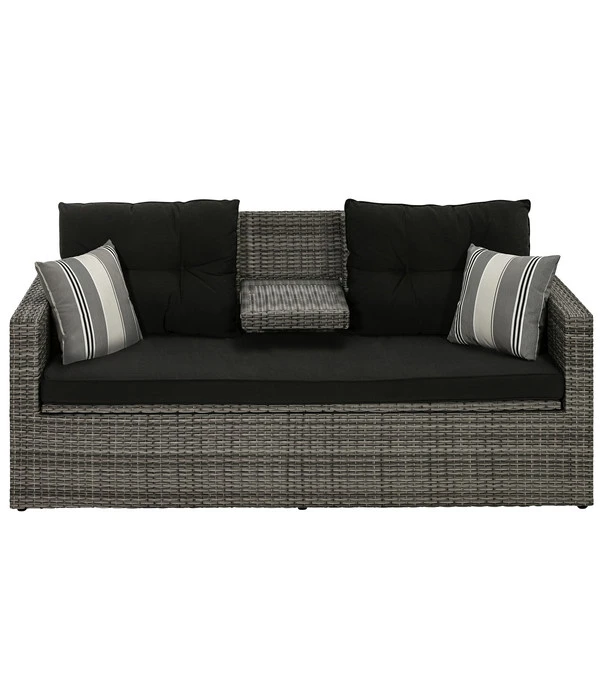 Dehner Flecht-Truhenbank Föhr, 3-Sitzer 3 Dehner Flecht-Truhenbank Föhr, 3-Sitzer - Image 3