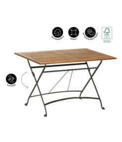 Dehner Klapptisch Tegernsee -Gartenmöbel Verkauf 6708184 WE IG 001 KLAPPTITEGERNSEE120X80