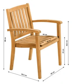 Dehner Stapelsessel Havanna -Gartenmöbel Verkauf 6708309 WE BG 001 StapelstuhlHavannaNeu
