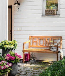 Dehner Gartenbank Home, 2-Sitzer -Gartenmöbel Verkauf 6708382 WE MO 002 BankHome