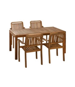 Dehner Gartentisch Lima, Ca. B160/H75/T90 Cm -Gartenmöbel Verkauf 6708713 WE FS 003 GruppeLima