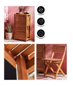 Dehner Balkonset Neapel, 3-teilig 25 Dehner Balkonset Neapel, 3-teilig -Gartenmöbel Verkauf 6712368 WE IG 001BalkonsetNeapelBraun