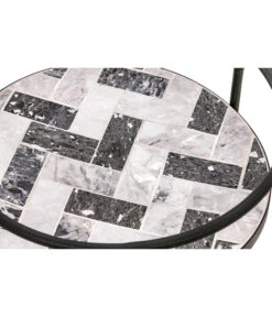 Dehner Mosaikbeistelltisch Letizia, Ca. Ø41/H74 Cm -Gartenmöbel Verkauf 6732275 WE DE 001 BeistelltischLetiziaNEU