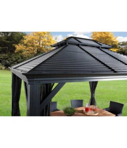 Sojag Pavillon Mykonos 12 Sojag Pavillon Mykonos -Gartenmöbel Verkauf 6752729 WE MO 002 PavillonMykonos