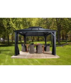 Sojag Pavillon Mykonos 13 Sojag Pavillon Mykonos -Gartenmöbel Verkauf 6752729 WE MO 003 PavillonMykonos