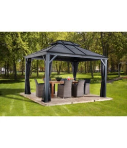 Sojag Pavillon Mykonos 14 Sojag Pavillon Mykonos -Gartenmöbel Verkauf 6752729 WE MO 004 PavillonMykonos