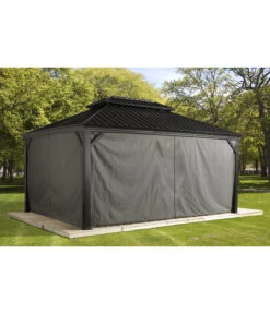 Sojag Vorhang-Set Messina -Gartenmöbel Verkauf 6752810 WE MO 002 VorhangSetMessina