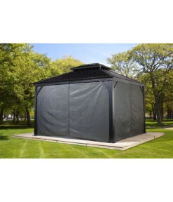 Sojag Vorhang-Set Messina -Gartenmöbel Verkauf 6752810 WE MO 003 VorhangSetMessina