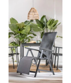 Dehner Relaxsessel Cleveland, Dunkelgrau -Gartenmöbel Verkauf 6894158 WE MO 001 RelaxsesselClevelandGrau