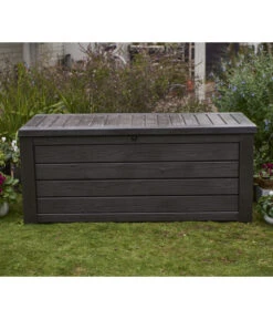 Keter Auflagenbox Westwood, 570 Liter, Ca. B155/H64,4/T72,4 Cm -Gartenmöbel Verkauf 6894869 WE MO 002 KeterAufbewahrungsbox