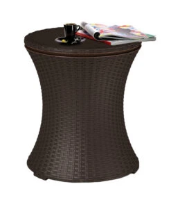 Keter Beistelltisch Pacific Cool Bar, Ca. Ø49,5/H57-82,5 Cm -Gartenmöbel Verkauf 6894877 WE DE 001 pacificcoolbar