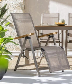 Dehner Relaxsessel Cleveland, Hellbraun -Gartenmöbel Verkauf 6895387 WE MO 001 RelaxsesselCleveland