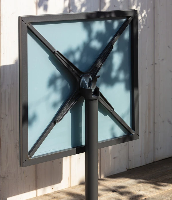 Dehner Klapptisch Riverside, Ca. B69,5/H75/T69,5 Cm 5 Dehner Klapptisch Riverside, Ca. B69,5/H75/T69,5 Cm - Image 5