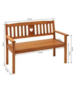 Dehner Bank Heart -Gartenmöbel Verkauf 6897763 WE BG 001 2SitzerBankHeart