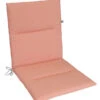 KETTtex Niederlehnerpolster Lindos Peach, Ca. B100/H4/T50 Cm