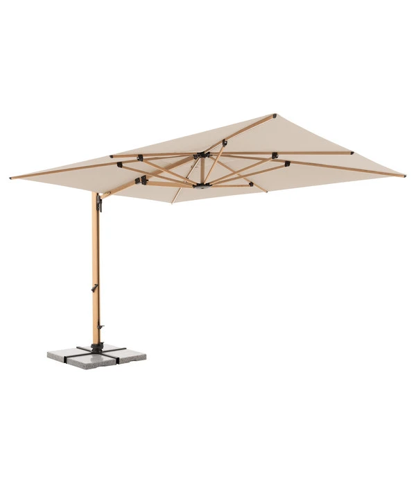 Doppler Pendelschirm Aluwood XL, Rechteckig, Ca. B400/T300 Cm 2 Doppler Pendelschirm Aluwood XL, Rechteckig, Ca. B400/T300 Cm - Image 2