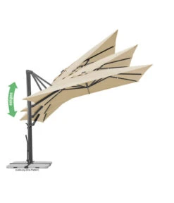 Schneider Ampelschirm Rhodos Smart, Quadratisch, Ca. B300/T300 Cm 25 Schneider Ampelschirm Rhodos Smart, Quadratisch, Ca. B300/T300 Cm -Gartenmöbel Verkauf 6953384 6953434 WE IG 003 SchneiderAmpelschirmRhodosSmart