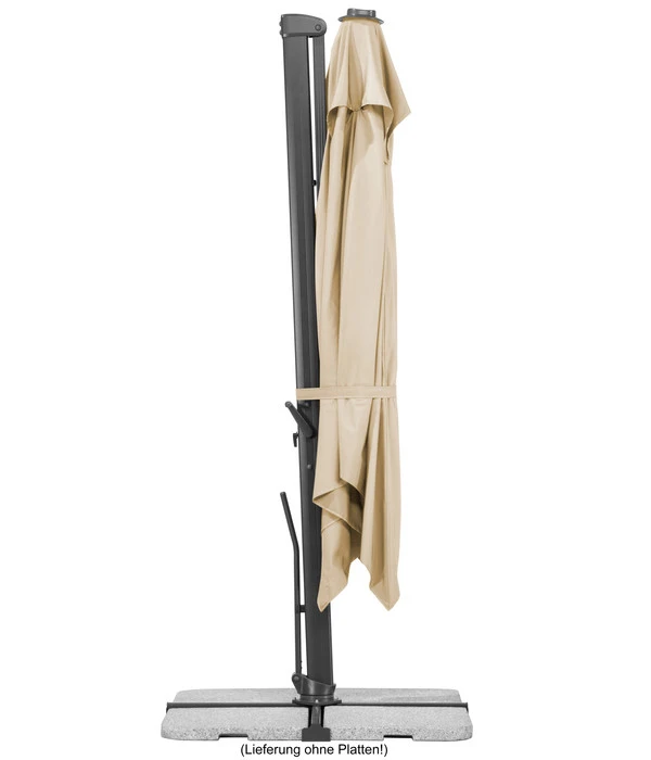 Schneider Ampelschirm Rhodos Smart, Quadratisch, Ca. B300/T300 Cm 4 Schneider Ampelschirm Rhodos Smart, Quadratisch, Ca. B300/T300 Cm - Image 4