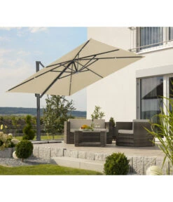 Schneider Ampelschirm Rhodos Smart, Quadratisch, Ca. B300/T300 Cm 22 Schneider Ampelschirm Rhodos Smart, Quadratisch, Ca. B300/T300 Cm -Gartenmöbel Verkauf 6953384 WE MO 001 SchneiderAmpelschirmRhodosSmartnatur