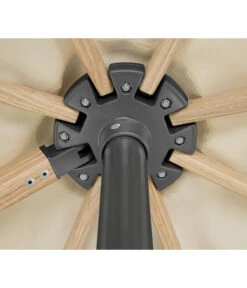 Schneider Ampelschirm Rhodos Twist Woody, Quadratisch, Ca. B300/T300 Cm -Gartenmöbel Verkauf 6953467 WE DE 002 SchneiderAmpelschirmRhodosTwistWoodynatur