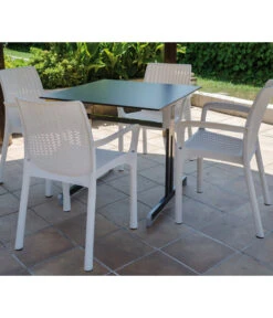 ALCO Gartentisch Gastro -Gartenmöbel Verkauf 6986483 WE MO 004 Gastrotisch80x80Anthrazit