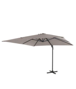 Siena Garden Ampelschirm California N+, Quadratisch, Ca. B300/300 Cm -Gartenmöbel Verkauf 6987960 WE FS 007 SienaGardenAmpelschirmCaliforniaN300x300cmTaupe