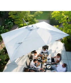 Siena Garden Ampelschirm Cirrus, Quadratisch, Ca. B350/T350 Cm -Gartenmöbel Verkauf 6987994 WE MO 001 SienaGardenCirrus350x350cm