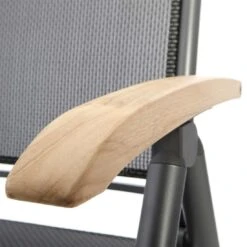 Hartman Raffaelo Klappsessel Aluminium/Textilene Mit Teak-Armlehnen Xerix -Gartenmöbel Verkauf 709833 5