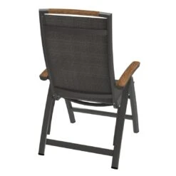 Sieger Catena Klappsessel Aluminium/Textilene Eisengrau/Grau/Teak 5 Sieger Catena Klappsessel Aluminium/Textilene Eisengrau/Grau/Teak -Gartenmöbel Verkauf 756847 3