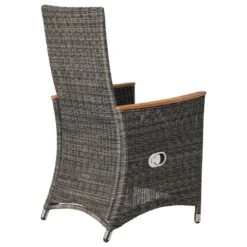 Zebra Status Gartensessel Geflecht Anthrazit -Gartenmöbel Verkauf 761346 3